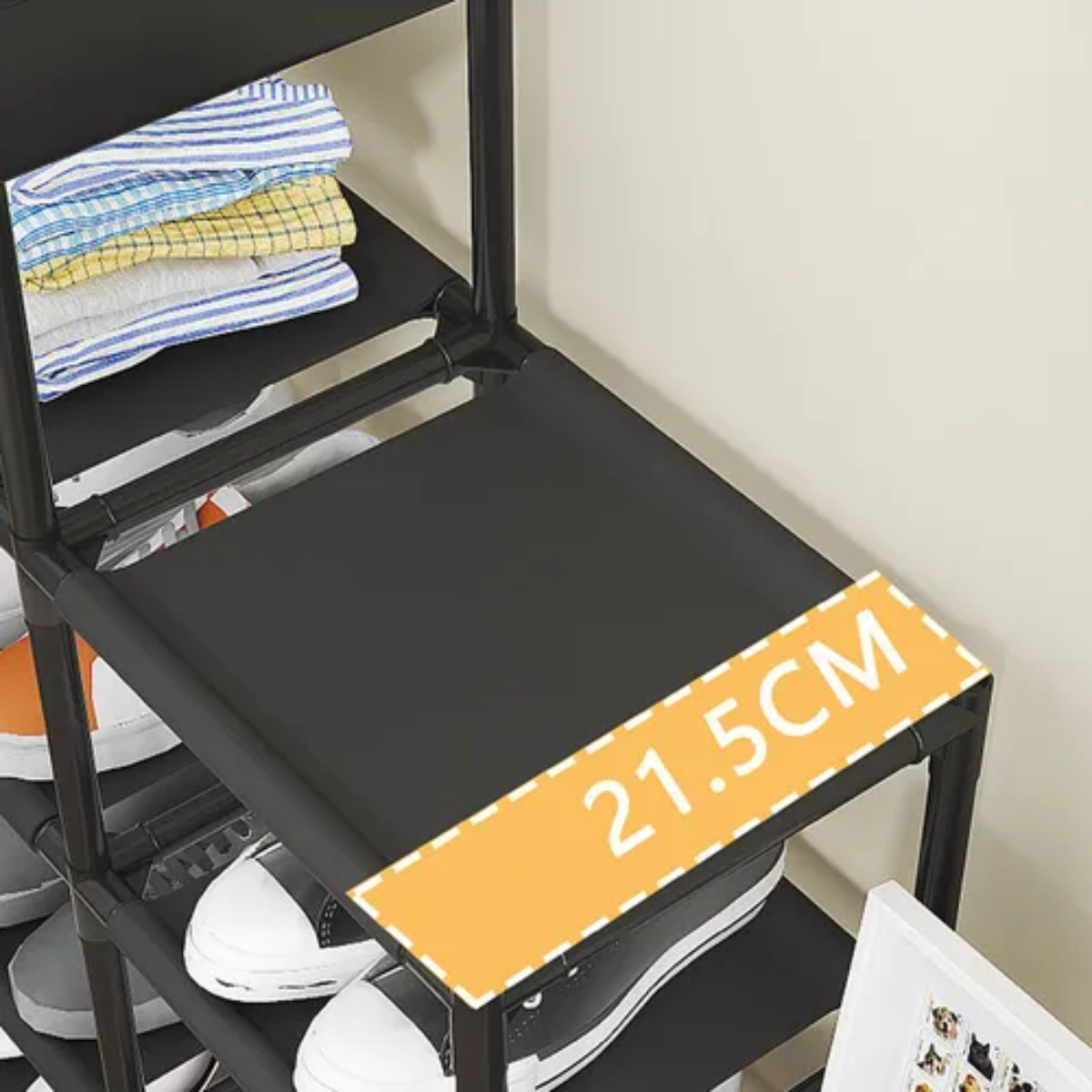 Miniatura 2 de Zapatera 2 En 1 Organizador Rack Mueble